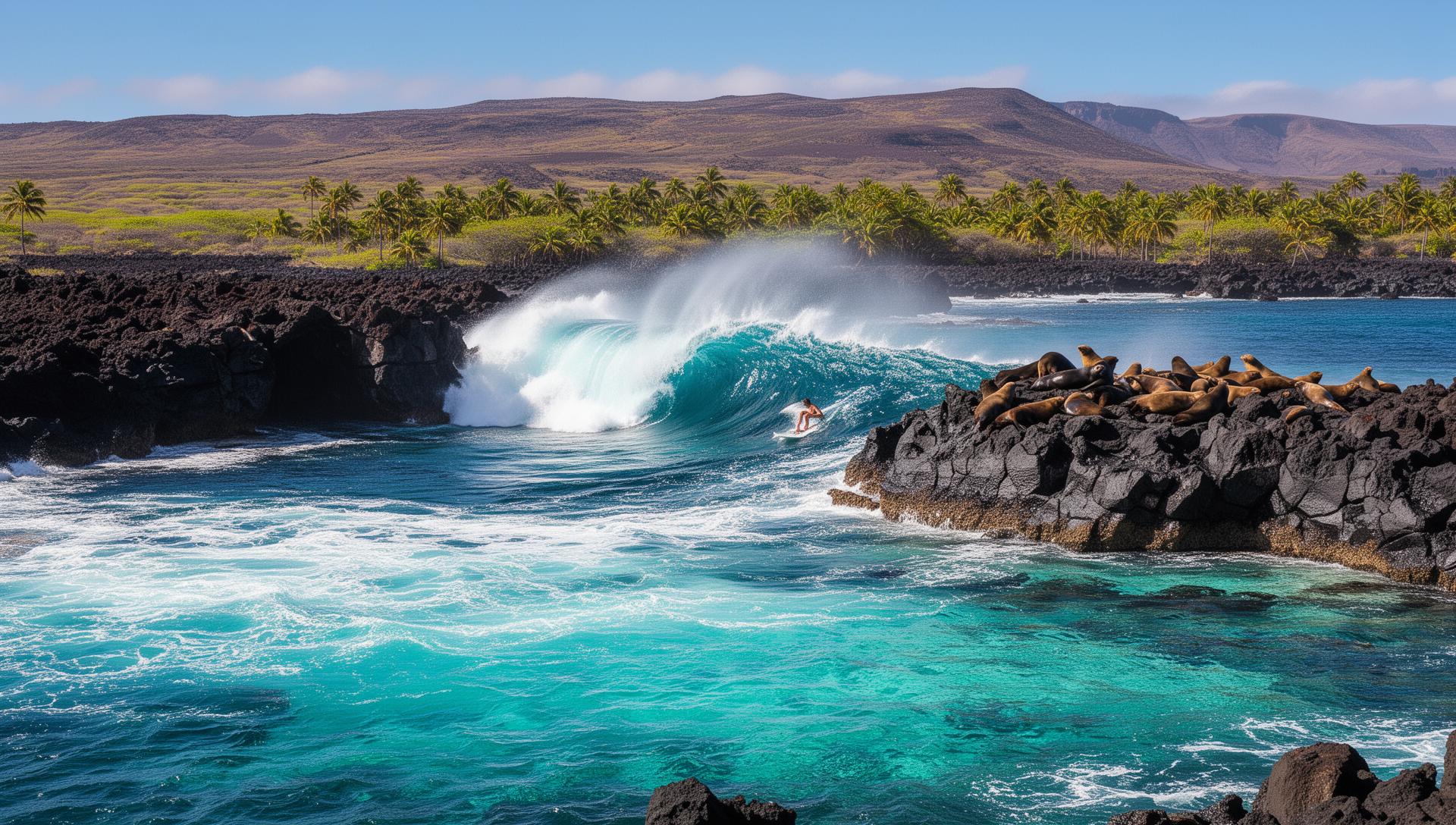 San Cristóbal, Galápagos: A Ilha Onde Leões-Marinhos Dividem o Line-up e os Tubos São World Class - SURF